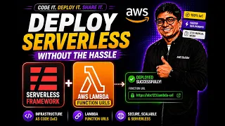 Serverless Framework IaC Tutorial Deploy AWS Lambda Function URLs APIs