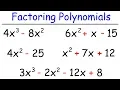 How To Factor Polynomials The Easy Way