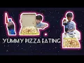 yummy pizza Eating review ll