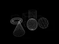 wire frame 3D rendering JavaScript V3