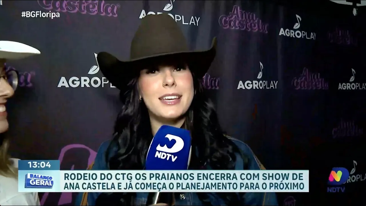 Rodeio do CTG Os Praianos encerra com show de Ana Castela