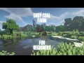 How to Make a Simple Coal Farm in Minecraft