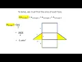 Surface Area Triangular prisms with net