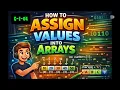 Intermediate C Array assignments