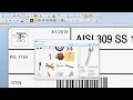 How to design a label template in Bartender