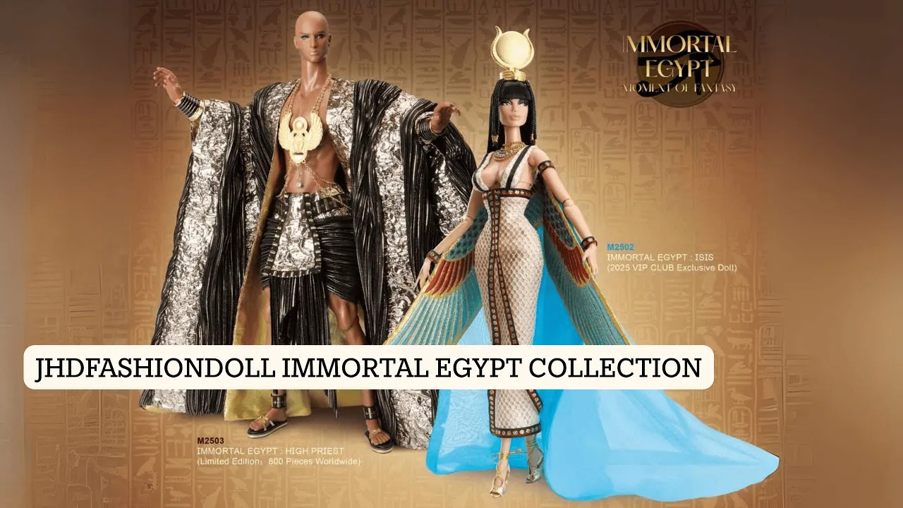 JHDFASHIONDOLL Moment Of Fantasy: IMMORTAL EGYPT ISIS 2025 (M2502)