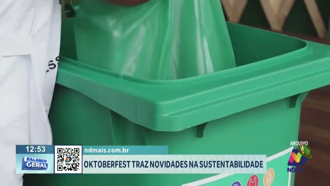 Festa da sustentabilidade: Oktoberfest Blumenau traz novidade e renova ações de sucesso