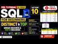 Complete SQL Tutorial for Beginners in Hindi Lecture 10 DISTINCT TOP SQL Server