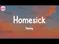 Homesick - Hunny (Lyrics)