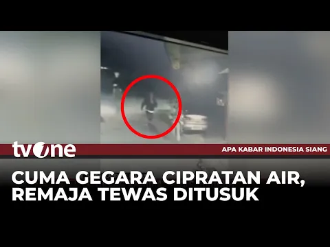 Pemuda di Lampung Tewas Ditusuk Cuma Karena Cipratan Air