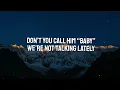 Harry Styles - Cherry (Lyric Video)