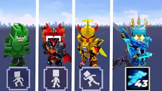 30% VS 60% VS 100% VS 200% SPEED IN BEDWARS!! (BLOCKMAN GO)