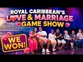 Newlyweds vs Other Married Couples AND WE WON Royal Caribbean Love Marriage Game Show