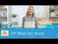 Mod Podge Resin - DIY Resin Kit Beach