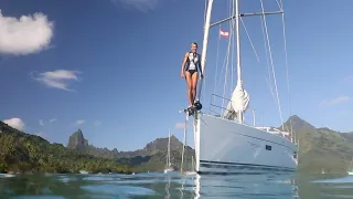 MAGICAL MOOREA (and its superfriendly Sting Rays) | Tranquilo Sailing Around the World | Ep. 95