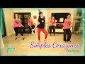Simples Corazones - Fonseca | Cumbia | Zumba© Choreography by Silvie Fitness