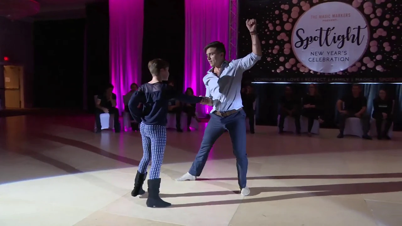 Spotlight New Years 2018 2019 Open Strictly Swing Diego Borges & Lily Auclair