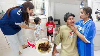AYAAN NE KAR DIYA CHIKU KA CAKE KHARAB 😢