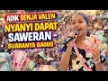 Lagu VIRALL❗❗ Adik Senja Valen Nyanyi Merdu Sampai Dapat Banyak Saweran | Seleb Madura