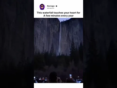 This waterfall touches your heart ❤️‍🩹🥹