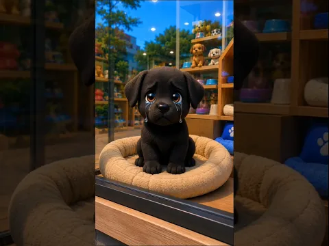 😢La Triste Vida De Un Cachorro Negro.💔 #cachorro #roblox