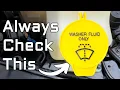 How To Change Windshield Washer Fluid