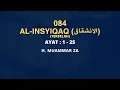 Lagu Surat Al-Insyiqaq | Murottal Al-Qur'an Merdu H. Muammar ZA