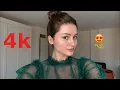 4K Micro Bikini Try On Haul Transparent Lingerie Mesh See-Through Dresses