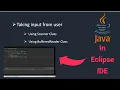 Taking user input from keyboard in java Scanner Buffer Reader