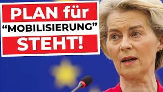 Private Ersparnisse fürs Militär? So enteignet uns Brüssel! 800 Milliarden für Krieg!