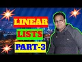 Linear Lists Arrays Python Part-3 Class XII Hindi