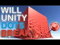 How many Rigidbodies can Unity support 2020 DOTS EDITION