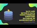 Upload and Retrieve Images In Android App From Firebase Storage App Development Tutorial part1 2021