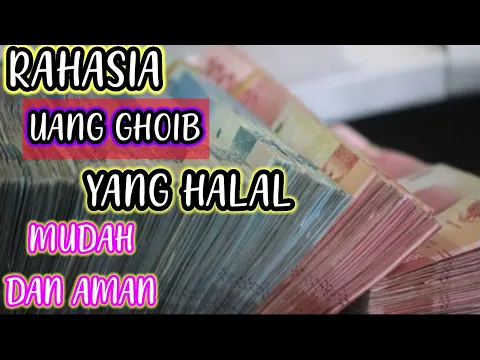 JADI KAYA Cara Menarik Uang Ghaib dengan Muda Halal AmanSholawat Cepat Kaya Raya