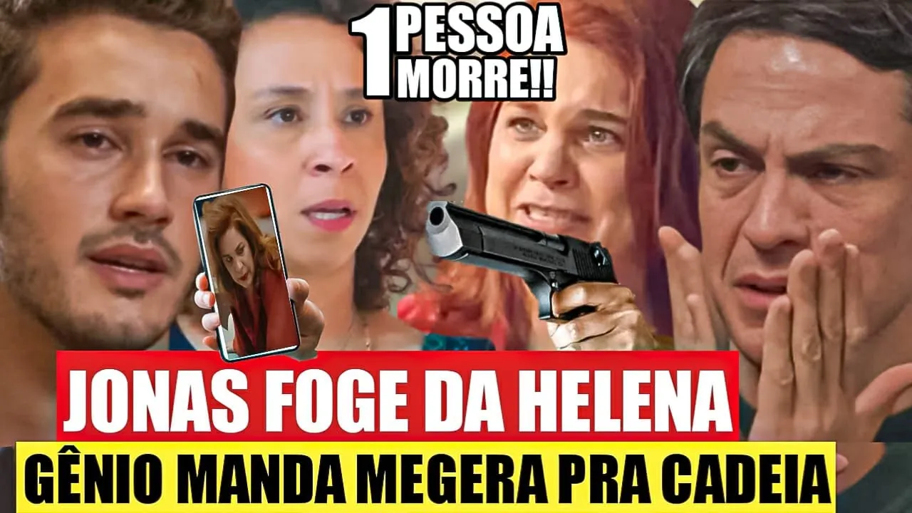 ELAS POR ELAS - Jonas FOGE da Helena Com ajuda de Adriana e Giovanni SALVAM Jonas da Helena!