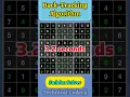 GUI Visualization Solving Sudoku with Backtracking Python Pygame