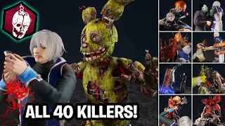 dead by daylight all 40 killer mori animations chapters 1 36 