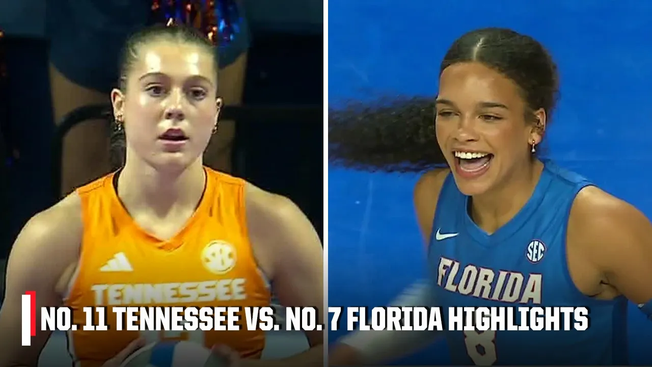 Tennessee Lady Volunteers vs. Florida Gators | Full Match Highlights | ESPN College Volleyball