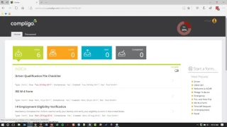 Driver Qualification Files in Compligo 2017 Demo with Professor Joe