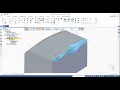 Variable radius Fillet in SolidEdge