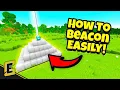 How to Make a Beacon in Minecraft SUPER QUICK MINECRAFT TUTORIALS