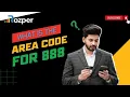 Cracking the Code Exploring Area Code 888 Rozper Insights
