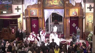 صلاه اكليل مايكل مدحت و ايرينى عادل 19نوفمبر2020 