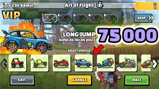 Hill Climb Racing 2 – 75000 points in ART OF FLIGHT #2 Team Event