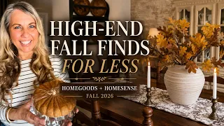 HomeGoods HomeSense Fall 2026 High-End Fall Finds for Less
