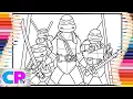 Ninja Turtles Mutant Mayhem Coloring Turtles Brain - Why Do I NCS Music
