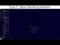 Basic Banking System The Sparks Foundation Web Development Task 1