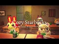 【あつ森BGM】雨の日のスターバックス☕️リラックスできるジャズ音楽＆雨の音【作業用BGM / ACNH / 3時間】
