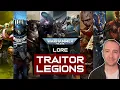 The NINE TRAITOR LEGIONS of the Chaos Space Marines Warhammer 40 000 Lore Explained