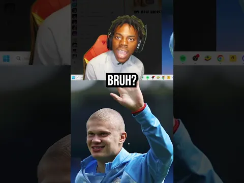 IShowSpeed Genuinely Lost His Mind Seeing Haaland’s New Haircut 😭💇 ♂️